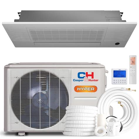 Cooper & Hunter 6,000 BTU Ductless Mini Split AC/Heating Unit with Heat ...