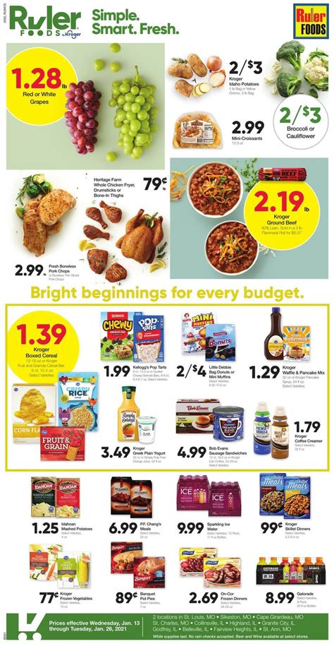 Ruler Foods Ad Circular - 01/13 - 01/26/2021 | Rabato