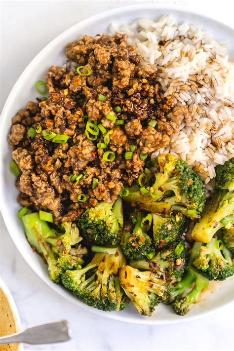 Easy Ground Turkey Stir Fry | Andie Mitchell