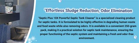 Bio Reme Septic Plus 10X Powerful Septic Tank Cleaner Degrades Human ...