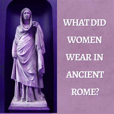 Women's Clothes in Ancient Rome - HubPages
