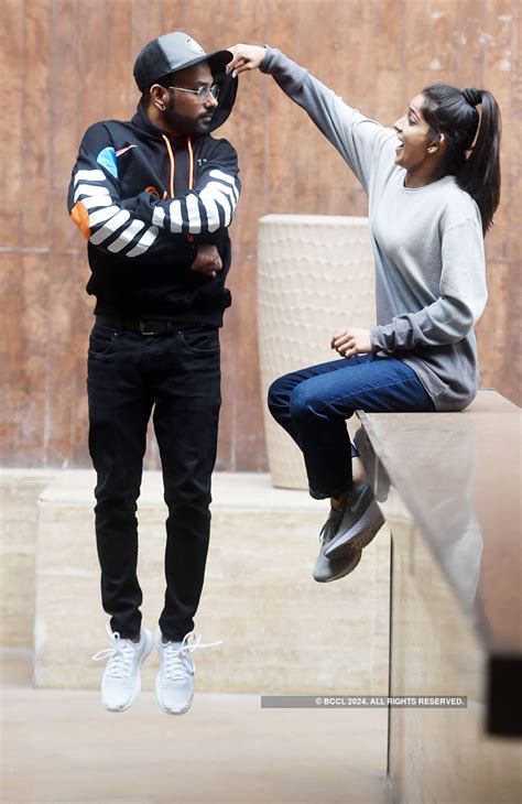 Dharmesh Yelande and Vartika Jha visit Delhi- The Etimes Photogallery ...