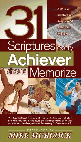 31 Scriptures Every Achiever Should Memorize eBook : Murdock, Mike ...