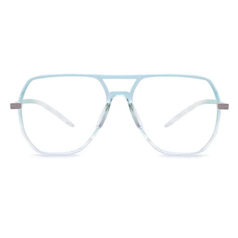 PETER JONES EYEWEAR Peter Jones Green Large Aviator Computer/Gaming ...