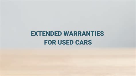 The Smart Buyer’s Checklist for Vehicle Extended Warranties