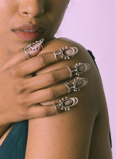Buy Sterling Silver Nail Rings | Bhavya Ramesh