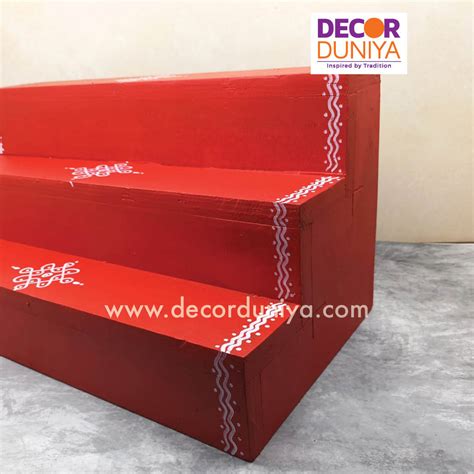 3 Step - Golu Padi - Vigraham Stand - VS03 – Decor Duniya