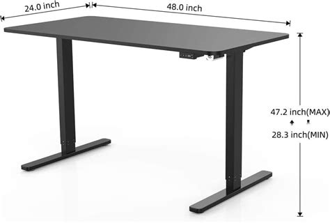n/a Electric Standing Desk Height Adjustable Desk, India | Ubuy
