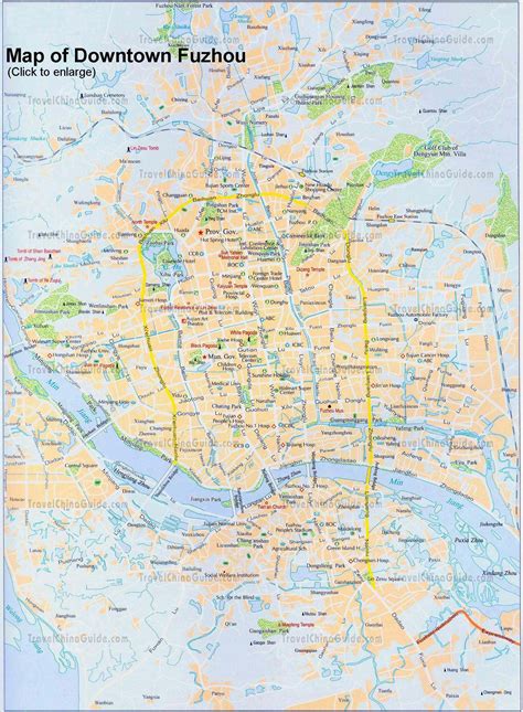 Map Of China Fuzhou