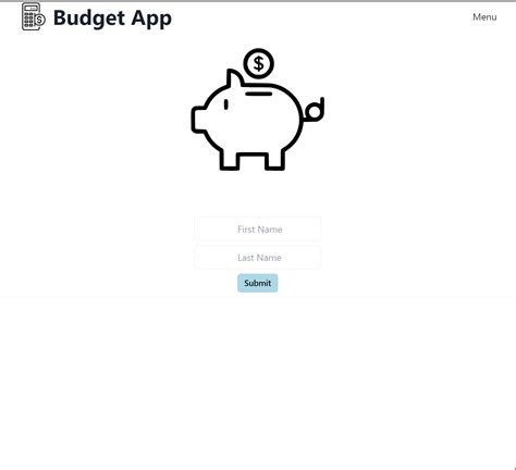 Budget App JavaScript 的图像结果