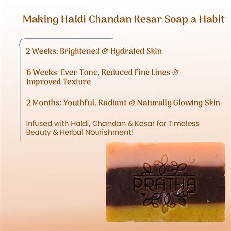 Haldi-Chandan-Kesar | Cold Process Handmade Soap by Pratha – Brown Living™