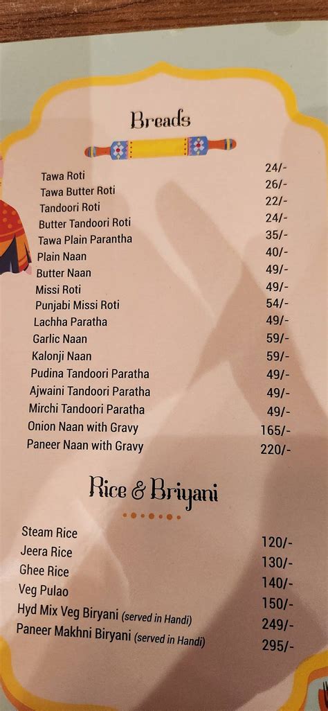 Menu at Veg Village Food, Sahibzada Ajit Singh Nagar
