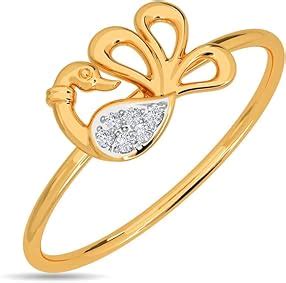 Amazon.in: Kisna Real Gold & Diamond Jewellery: Rings