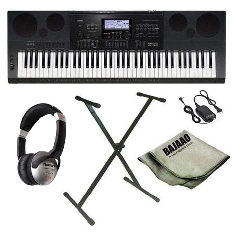 Buy Casio WK-7600 76-Key Keyboard With Stand, Headphones, Polishing ...