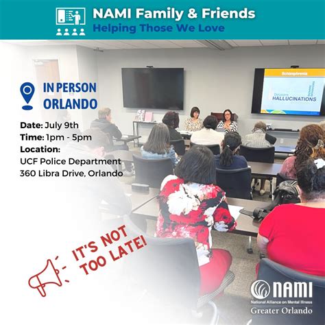 NAMI Greater Orlando on LinkedIn: It's not too late! There are still ...