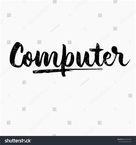 Image result for Computer Typing and Lettering