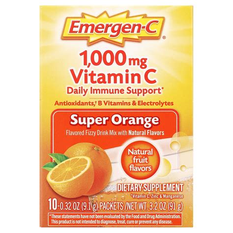 Emergen-C 1000mg Vitamin C Powder - Immune Support Drink Mix in Kosovo ...