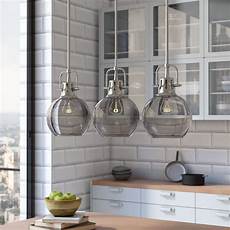Island Pendant Lights by Burner 3 Light Kitchen Island Pendant Reviews Birch Island Pendant Lights