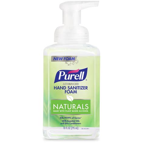 Buy PURELL® Advanced Hand Sanitizer Naturals Foam, 10 oz Pump Bottle ...