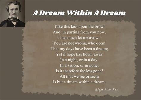 A Dream Within A Dream by Edgar Allan Poe | A Theme of Existential ...