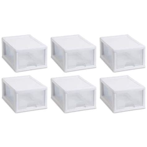 Sterilite Modular Stacking Storage Drawer Container Closet India | Ubuy