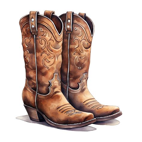 Cowboy Boots Clipart - 50 High Quality Jpgs - Digital Download - Card ...