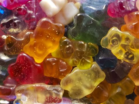 Gummy Bears Closeup Candy Poza gratuite - Public Domain Pictures