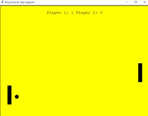 Basic Turtle Programs Pong 的图像结果
