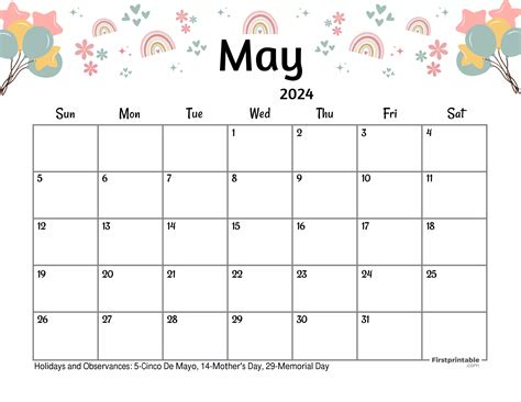 May 2026 Calendars - Free Printable & Fillable | Printable calendar ...