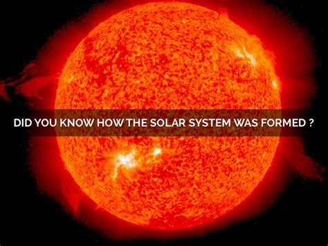 How Solar System Formed 的图像结果