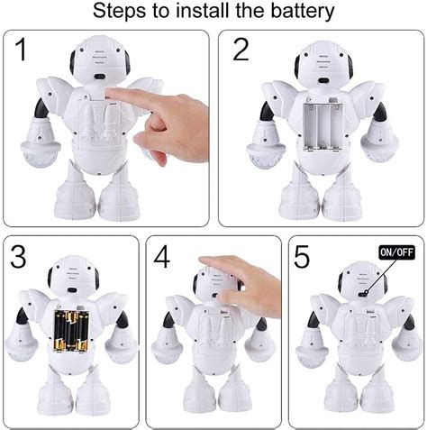 Buy Aursear Space Robot Toys for Kids,Electronic Walking Dancing Robot ...