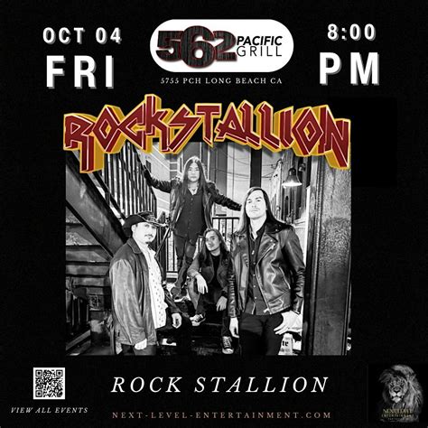 Rock Stallion Band, 562 Pacific Grill, Long Beach, 4 October 2024 ...