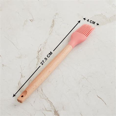 Buy Rosemary Silicone Wooden Handle Basting Brush from Home Centre at ...