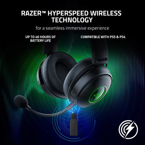 Buy Shop Razer Kraken V3 Pro HyperSense RGB Gaming Headset (Black) at ...