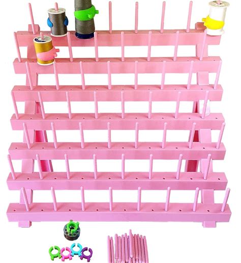 PeavyTailor Thread Stand/Rack Organizer for Sewing Quilting Embroidery ...