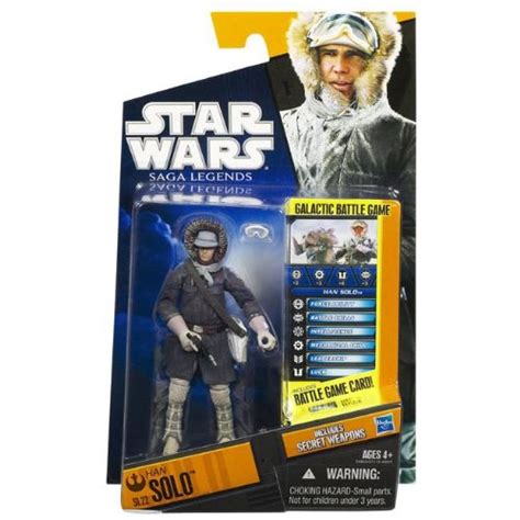 Star Wars 2009 The Legacy Collection, Han Solo with Breath Mask 3.75 ...