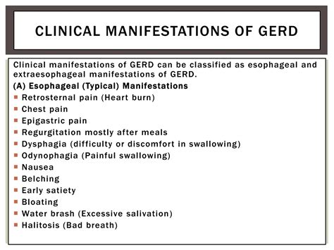 Gastrointestinal_Disorder.pptx, GERD, Peptic Ulcer Diseases, Inflammatory Bowel Diseases ...