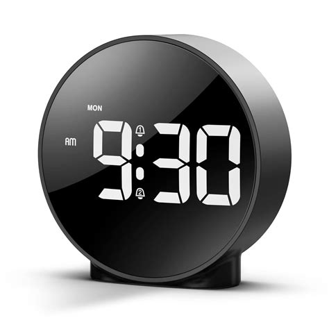 Buy AMIR Digital Alarm Clock, New LED Clock, Small Electronic Clock ...