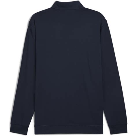 Puma | Pure Colour Block Golf Quarter Zip Mens | 1/4 Zip Fleece Tops ...