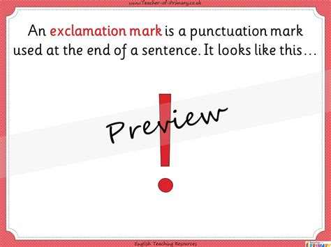 Image result for KS1 Using Exclamation Marks