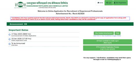 RFCL Exam Date 2026, Check Exam Schedule for 36 Posts