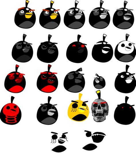 Image result for Black Angry Bird Exploding