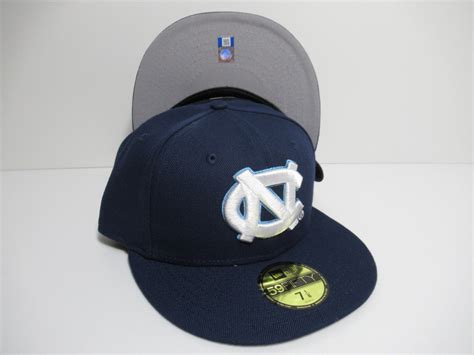 NEW ERA 59fifty University of North Carolina UNC CAP NIGHT SHIFT NAVY ...