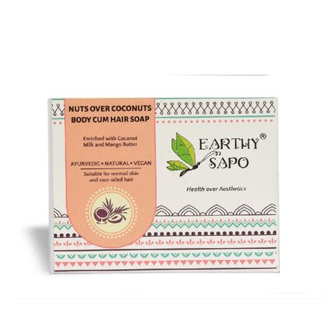 Earthy Sapo Nuts over Coconuts Body Cum Hair Soap