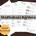 Buy MADHUBANI ART, LOTUS Practice Templates,patterns Training Sheets ...
