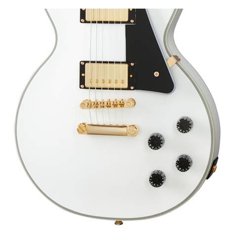 Buy Epiphone Les Paul Custom 6 String Electric Guitar - Alpine White ...
