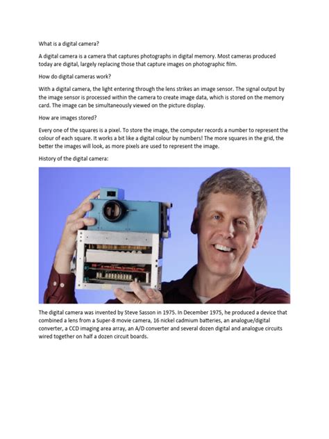 Image result for Digital Camera Computer Science a Level