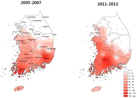 Scrub Typhus Incidence Modeling with Meteorological Factors in South Korea