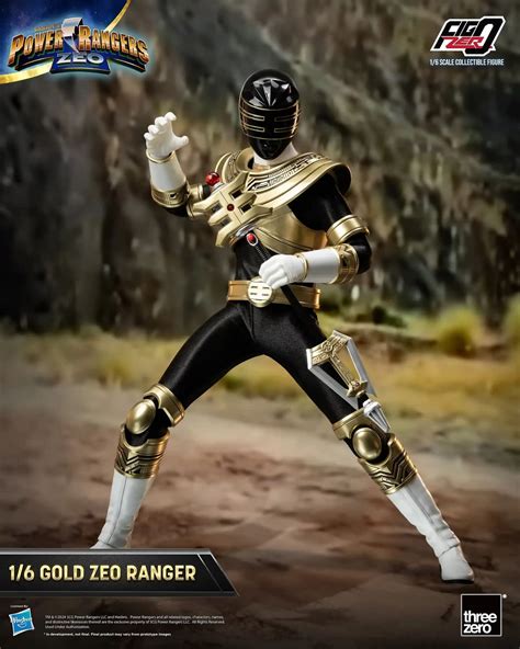 Power Rangers Zero Gold Ranger FigZero Revealed by threezero