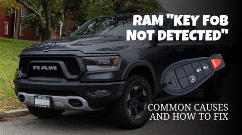 RAM Key Fob Not Detected? Causes & How to Fix - Helpful Fix